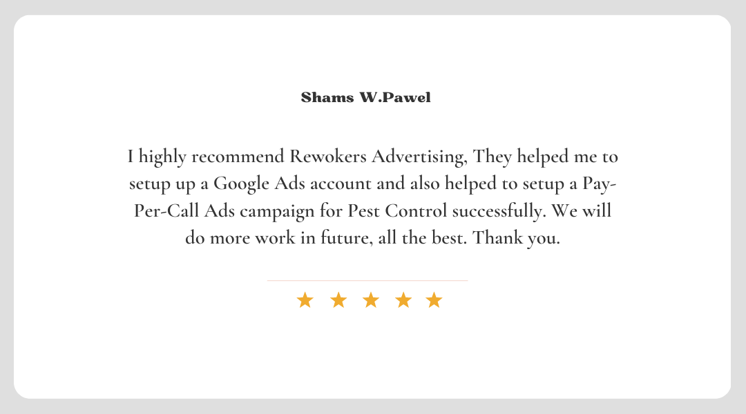 Rewokers Advertising Reviews